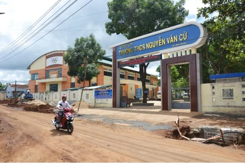 Trường THCS Nguyễn Văn Cừ. (Nguồn: vtc.vn)