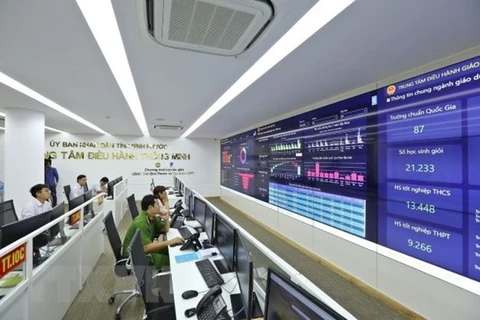 Việt Nam phấn đấu đến năm 2030, hoàn thành xây dựng Chính phủ số. (Ảnh: Minh Quyết/TTXVN)
