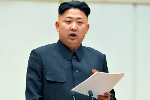 Nhà lãnh đạo Triều Tiên Kim Jong-un. (Nguồn: KCNA)