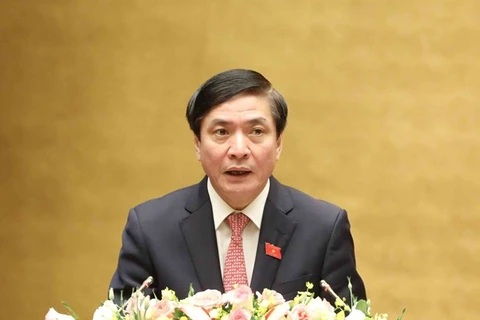 Tổng Thư ký Quốc hội Bùi Văn Cường. (Ảnh: Phương Hoa/TTXVN) 