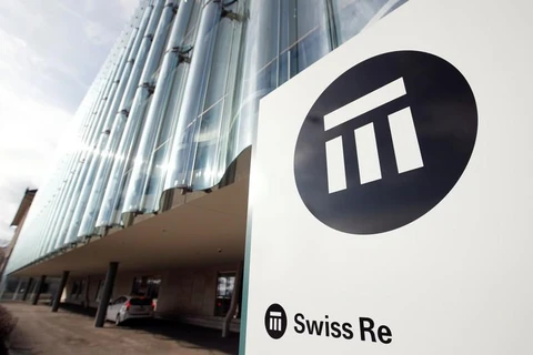Biểu tượng của tập đoàn tái bảo hiểm Thụy Sĩ Swiss Re. (Nguồn: Reuters)