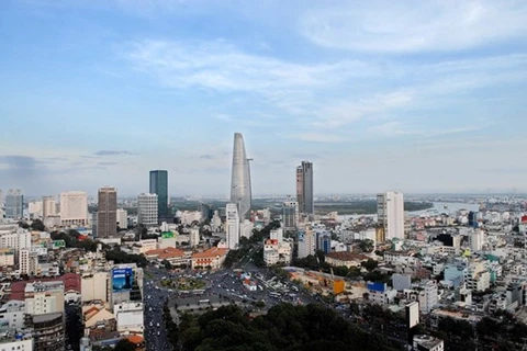 Thành phố Hồ Chí Minh, đầu tàu kinh tế của cả nước. (Nguồn: TTXVN) 
