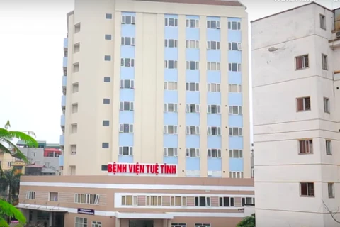 Bệnh viện Tuệ Tĩnh. (Ảnh: PV/Vietnam+)