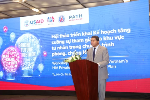 Ông Randolph Augustin - Giám đốc Phòng Y tế của USAID Việt Nam. (Ảnh: PV/Vietnam+)