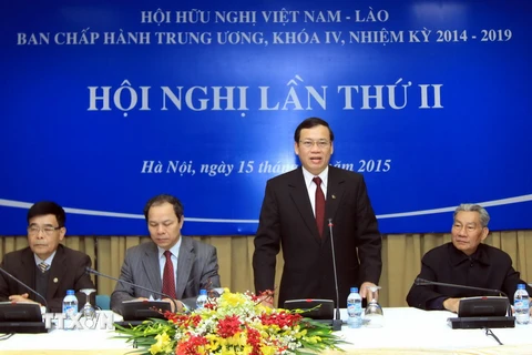 Hội hữu nghị Việt Nam-Lào tiếp tục đổi mới mọi mặt hoạt động 