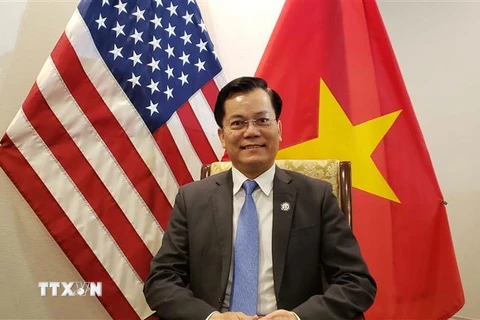 Đại sứ Việt Nam tại Hoa Kỳ Hà Kim Ngọc. ( Ảnh: TTXVN)