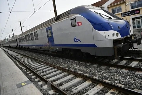 Đường sắt tốc độ cao của Pháp. (Nguồn: AFP/TTXVN)