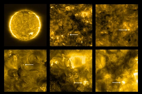 Ảnh chụp Mặt Trời do tàu thăm dò Solar Orbiter thực hiện. (Nguồn: NASA)
