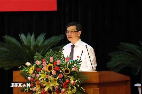 Ông Nguyễn Văn Sơn, Chủ tịch Ủy ban Nhân dân tỉnh Tuyên Quang. (Ảnh Quang Đán/TTXVN)