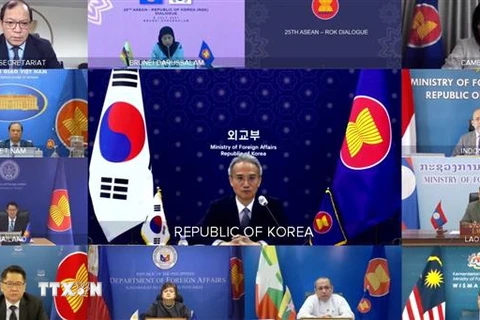 Quang cảnh cuộc Đối thoại Hàn-ASEAN. (Ảnh: Bộ Ngoại giao Hàn Quốc cung cấp)