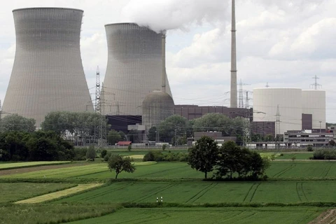 Một nhà máy điện hạt nhân của Đức. (Nguồn: AP)