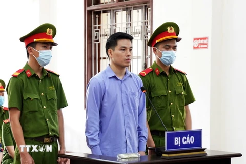 Bị cáo Trịnh Bá Tư tại phiên tòa. (Ảnh: Thanh Hải/TTXVN)