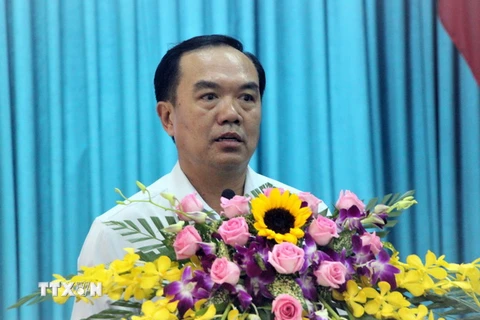 Ông Trương Long Hồ, Phó Giám đốc Sở Nội vụ tỉnh An Giang. (Ảnh: Thanh Sang/TTXVN)