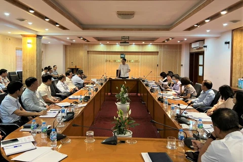 Thứ trưởng Bộ Tài chính Nguyễn Đức Chi phát biểu chỉ đạo tại Hội nghị. (Nguồn: ssc.gov.vn)
