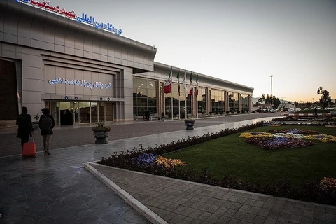 Sân bay quốc tế Shiraz. (Nguồn: timesofisrael)