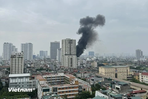 Hà Nội: Hỏa hoạn tại số 28 Vũ Trọng Phụng, quận Thanh Xuân