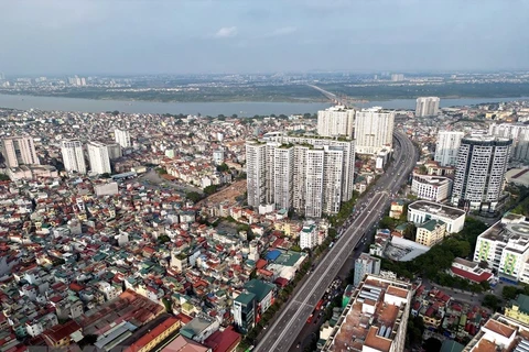 Hà Nội quyết tâm đến tháng 6/2023 khởi công Dự án đường Vành đai 4 - Vùng Thủ đô. (Ảnh: TTXVN) 