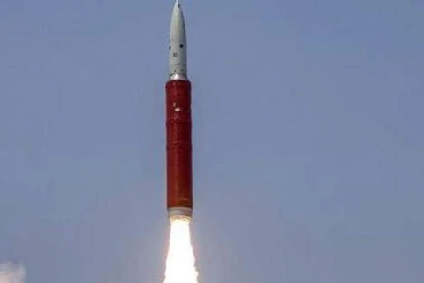 Ngày 27/3, Thủ tướng Ấn Độ Narendra Modi thông báo nước này đã bắn hạ một vệ tinh bay ở quỹ đạo Trái Đất tầm thấp trong một cuộc thử nghiệm tên lửa. (Nguồn: AFP) 