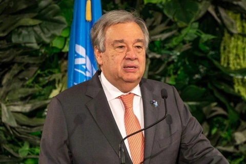 Tổng Thư ký Liên hợp quốc Antonio Guterres. (Nguồn: AFP) 