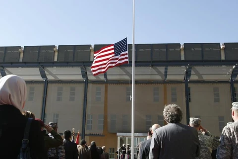 Đại sứ quán Mỹ ở Baghdad. (Nguồn: Reuters) 