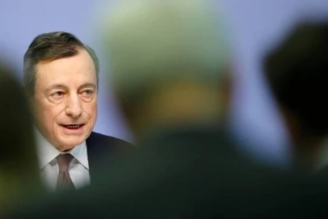 Chủ tịch Ngân hàng Trung ương châu Âu (ECB) Mario Draghi. (Nguồn: Reuters) 