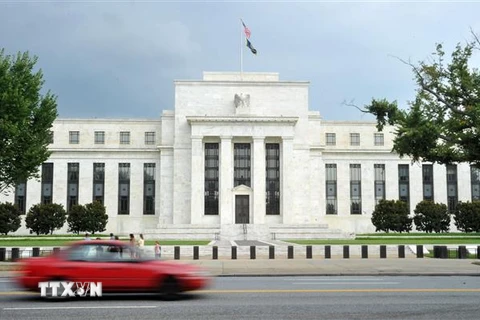 Trụ sở Cục dự trữ Liên bang Mỹ (Fed) tại Washington DC. (Nguồn: AFP/TTXVN) 