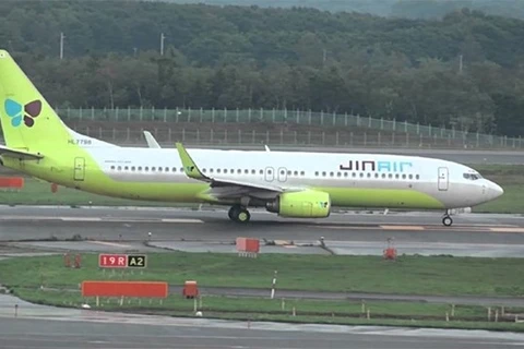 Một chiếc máy bay của Jin Air. (Nguồn: amp.gulf-times.com) 