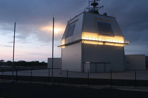 Hệ thống phòng thủ tên lửa trên bộ Aegis Ashore. (Nguồn: U.S. Missile Defense Agency) 