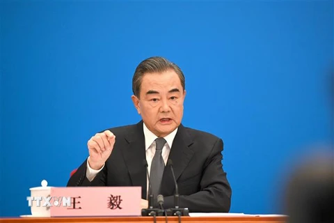 Ủy viên Quốc vụ kiêm Bộ trưởng Ngoại giao Trung Quốc Vương Nghị. (Nguồn: THX/TTXVN) 