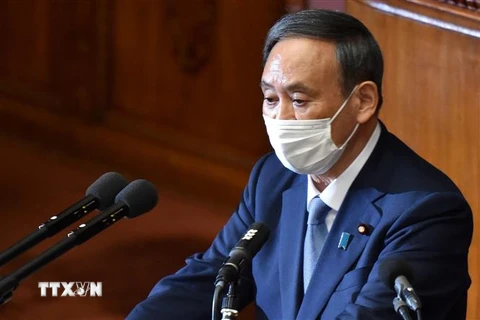 Thủ tướng Nhật Bản Suga Yoshihide. (Nguồn: AFP/TTXVN) 