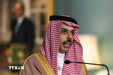 Ngoại trưởng Saudi Arabia Faisal bin Farhan Al Saud. (Ảnh: AFP/TTXVN) 
