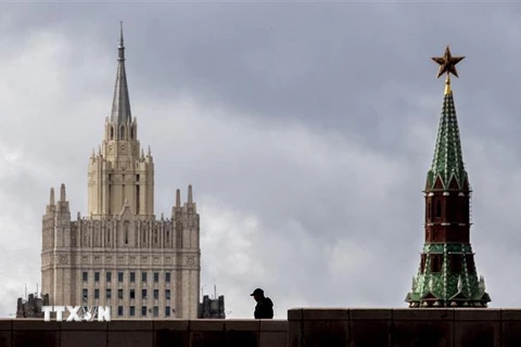 Trụ sở Bộ Ngoại giao Nga ở Moskva. (Ảnh: AFP/TTXVN) 