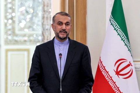 Ngoại trưởng Iran Hossein Amir-Abdollahian. (Ảnh: AFP/TTXVN) 
