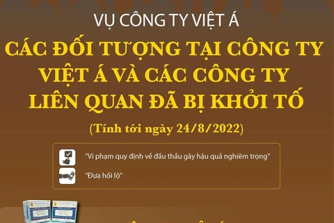 [Infographics] Toàn cảnh vụ án liên quan đến công ty Việt Á