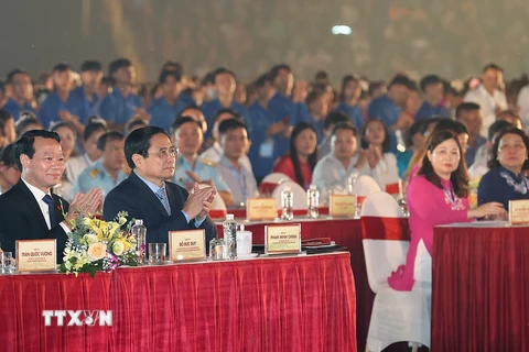 [Photo] Lễ đón nhận Bằng của UNESCO ghi danh 'Nghệ thuật Xoè Thái'