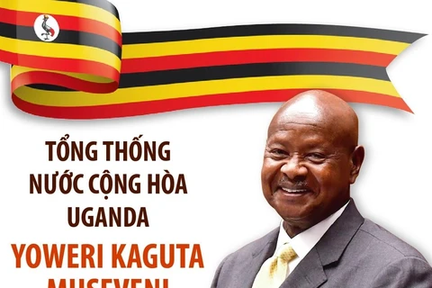[Infographics] Tổng thống nước Cộng hòa Uganda Yoweri Kaguta Museveni