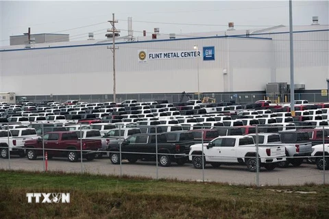 Nhà máy của hãng ôtô General Motors (GM) tại Flint, Michigan, Mỹ. (Ảnh: AFP/TTXVN) 