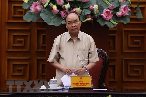 Thủ tướng Chính phủ Nguyễn Xuân Phúc. (Ảnh: Thống Nhất/TTXVN)