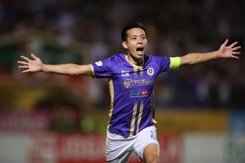 Hà Nội FC vững vàng trong cuộc đua vô địch V-League 2022. (Ảnh: VPF) 