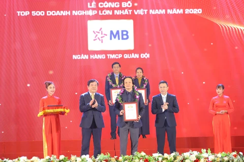 Ngân hàng MB ghi danh tốp 30 doanh nghiệp lớn nhất Việt Nam 