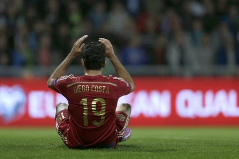Tây Ban Nha thua vì Diego Costa không ghi bàn như ở Chelsea