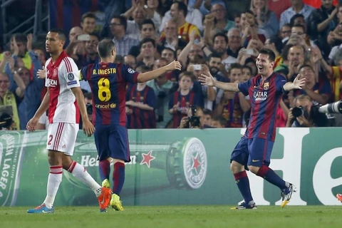 Bộ đôi Messi-Neymar "nổ súng" giúp Barca giành thắng lợi dễ dàng