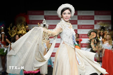[Photo] Hoa hậu Việt tham gia Vòng chung kết Hoa hậu thế giới 2014
