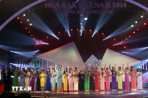 [Photo] Chung khảo phía Nam cuộc thi Hoa hậu Việt Nam 2014