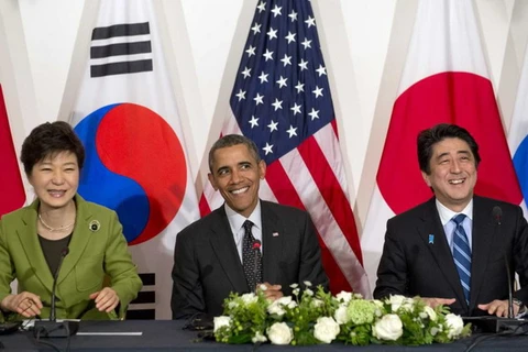 Hàn Quốc, Nhật Bản và Mỹ đạt tiến bộ chia sẻ thông tin tình báo