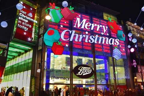 Người tiêu dùng Anh sẽ chi 1,3 tỷ bảng trong dịp Giáng sinh 2014