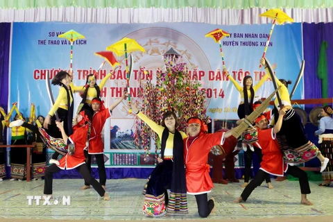[Photo] Nghệ thuật hát Khặp của dân tộc Thái ở Thanh Hóa