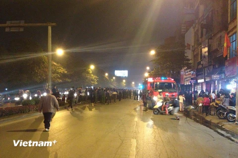 [Photo] Hiện trường vụ cháy thẩm mỹ viện trên phố Kim Mã