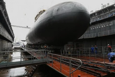 Nga chuẩn bị hạ thủy tàu ngầm thứ 5 cho Hải quân Việt Nam