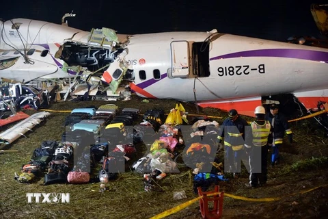 Công bố kết quả giải mã hộp đen máy bay Đài Loan gặp nạn 
